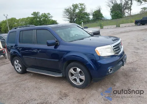 2013 Honda Pilot Ex-L z USA, uszkodzony, nr VIN 5FNYF4H64DB058461